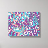 Toile Dessin abstrait moderne (Recto)