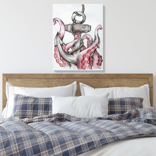 Toile Dessin Ancre (Insitu(Chambre))