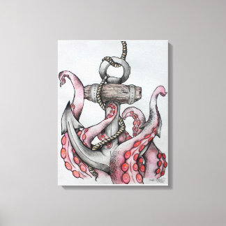 Toile Dessin Ancre