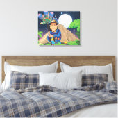 Toile Dessin animé Aztek (Insitu(Chambre))