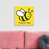 Toile Dessin animé d'abeille (Insitu(Salon))