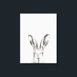 Toile Dessin au crayon de lapin<br><div class="desc">Dessin au crayon de lapin par Victoria Borges</div>