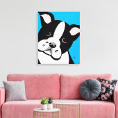 Toile Dessin Boston Terrier Canvas Imprimer (Insitu(Salon))