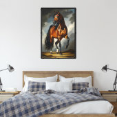 Toile Dessin de cheval arabe (Insitu(Chambre))