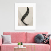 Toile Dessin de cheveux réaliste (Insitu(Salon))