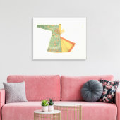 Toile Dessin de Kimono semi-fini (Insitu(Salon))