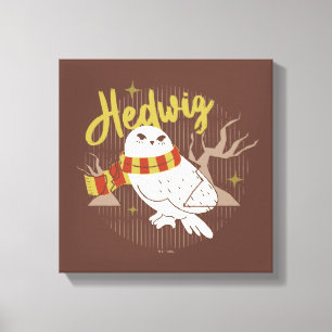 Toile Dessin de la forêt fantaisiste d'Hedwig