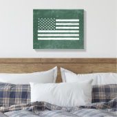 Toile Dessin de tableau noir du drapeau américain (dessi (Insitu(Chambre))