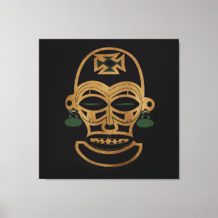 Toile Dessin de tatouage tribal africain abstrait du vis