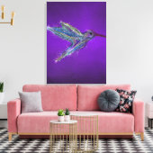 Toile Dessin des colibris (Insitu(Salon))