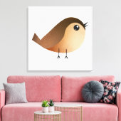 Toile Dessin d'Oiseau de Bruant (Insitu(Salon))