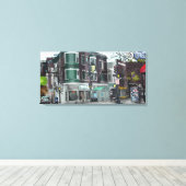 Toile Dessin du centre de Madison, Wisconsin (Insitu (Plancher de Bois))