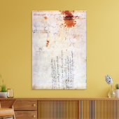 Toile Dessin d'une Urne et figure avec des notes (Insitu(Salon))