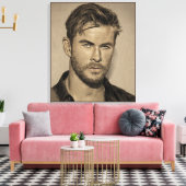 Toile Dessin esquisse crayon (Insitu(Salon))