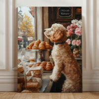 Dessin Fantaisiste de Goldendoodle - Boulangerie F