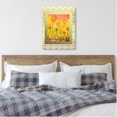 Toile Dessin floral (Insitu(Chambre))