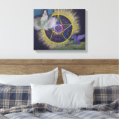 Toile Dessin pastel Avalon Rising (Insitu(Chambre))