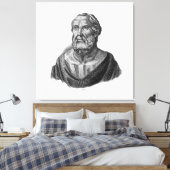 Toile Dessin Portrait de Platon du philosophe grec (Insitu(Chambre))