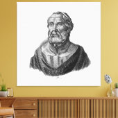 Toile Dessin Portrait de Platon du philosophe grec (Insitu(Salon))