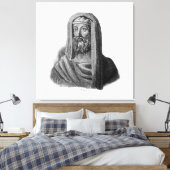 Toile Dessin Portrait du philosophe grec Diogenes (Insitu(Chambre))