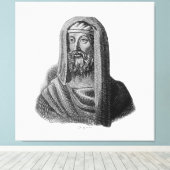 Toile Dessin Portrait du philosophe grec Diogenes (Insitu (Plancher de Bois))