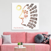 Toile Dessin stylé de Machu_Picchu (Insitu(Salon))
