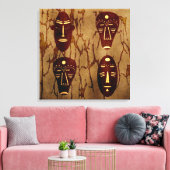 Toile dessin tribal Abstrait africain (Insitu(Salon))