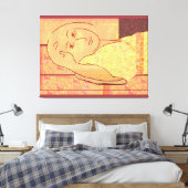 Toile Dessiné pour Matisse (Insitu(Chambre))