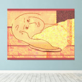 Toile Dessiné pour Matisse (Insitu (Plancher de Bois))