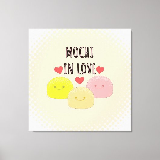 Toile Dessins de dessin mignon Mochi (Recto)