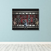 Toile Dessins grecs (Insitu (Plancher de Bois))