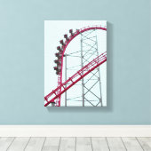 Toile Dessous de verre à rouleaux X2 Six Flags Magic Mou (Insitu (Plancher de Bois))