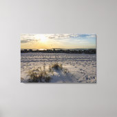 Toile Destin Beach Floride Jetty Sunset Canvas (Recto)