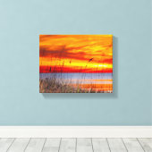 Toile Destin Beach Sunset (Insitu (Plancher de Bois))