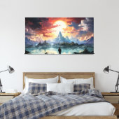 Toile Destination finale atteinte (Insitu(Chambre))