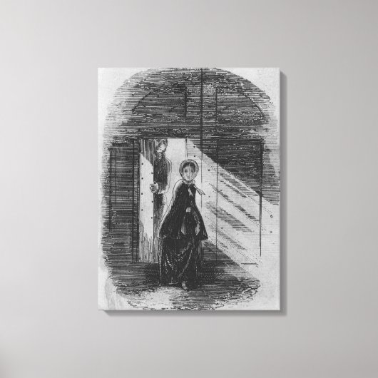 Toile Détail de Amy Dorrit (Recto)