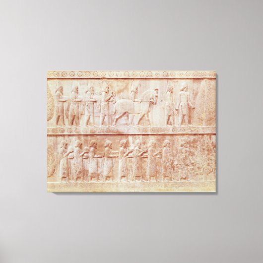 Toile Détail de la frise de secours à l'est (Recto)