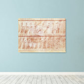 Toile Détail de la frise de secours à l'est (Insitu (Plancher de Bois))