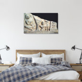 Toile Détail de la frise de secours représentant un sièg (Insitu(Chambre))
