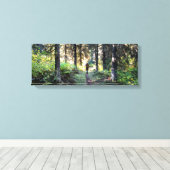 Toile Détail de la vallée de Waterton - Parc national Gl (Insitu (Plancher de Bois))