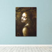 Toile Détail de l'Ange, de la Vierge de (Insitu (Plancher de Bois))