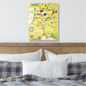 Toile Détail de l'Europe et de l'Asie centrale (Insitu(Chambre))