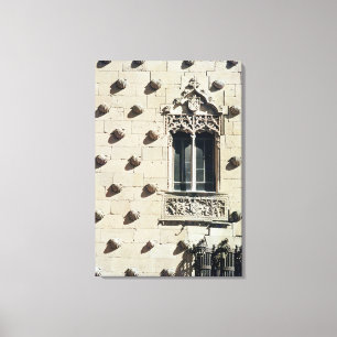 Toile Détail de l'extérieur de la maison de la Conchas