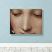 Toile Détail de Madonna de la prairie (Insitu (Plancher de Bois))