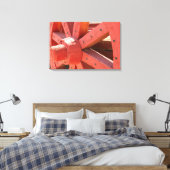 Toile Détail de roue de chariot (Insitu(Chambre))