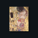 Toile Détail du baiser - Gustav Klimt<br><div class="desc">Célèbre tableau romantique de Gustav Klimt. Le Kiss est un beau chef-d'oeuvre pour les amateurs de grands arts. C'est un détail merveilleux de cette peinture classique.</div>