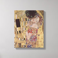 Détail du baiser - Gustav Klimt