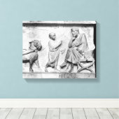 Toile Détail du sarcophage de Cornelius (Insitu (Plancher de Bois))