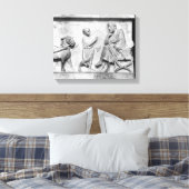 Toile Détail du sarcophage de Cornelius (Insitu(Chambre))