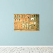 Toile Détail montrant le défunt et son Ba (Insitu (Plancher de Bois))